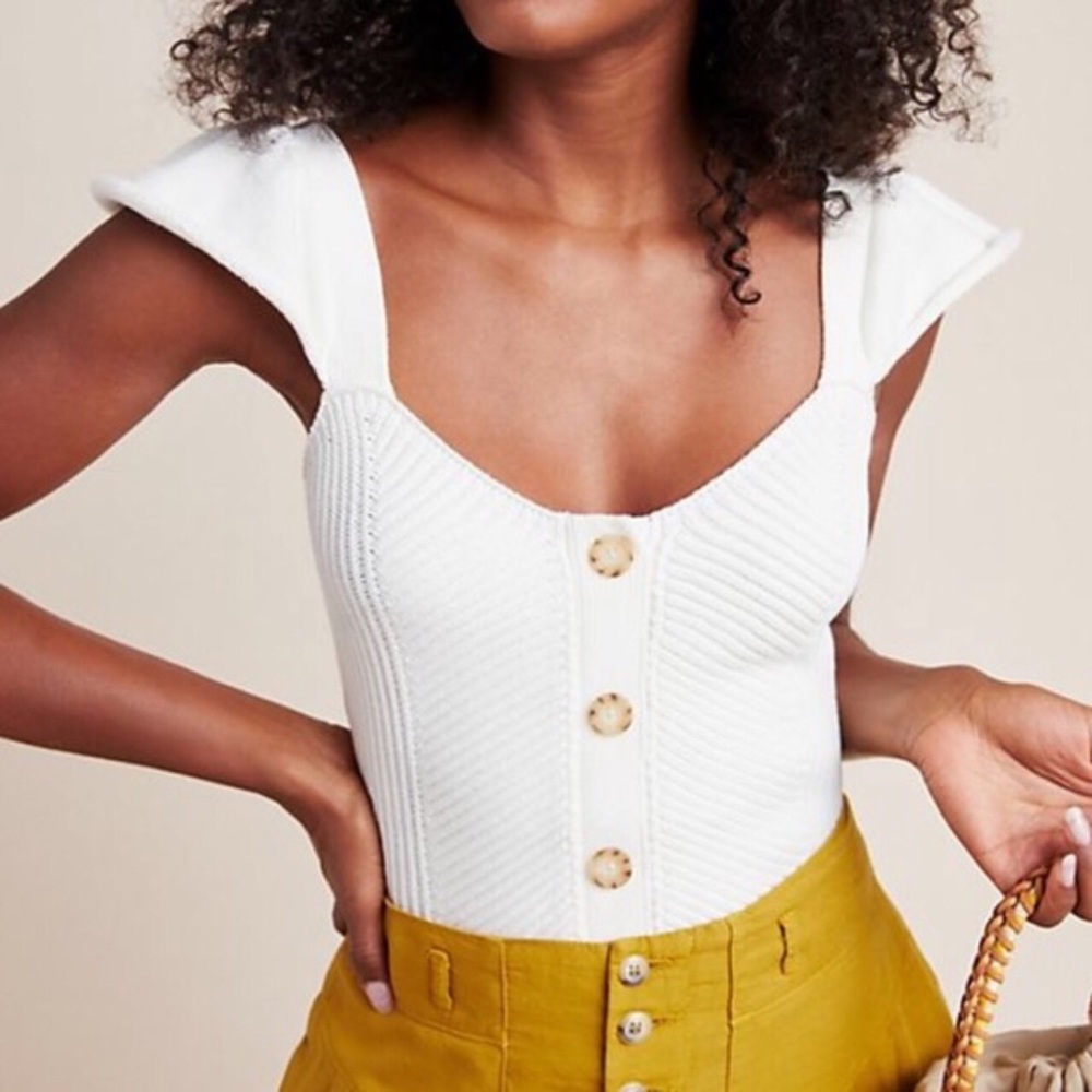 Anthropologie Knit Sweater Tank
